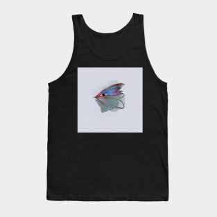 Snow Salmon Fly No.8 Tank Top